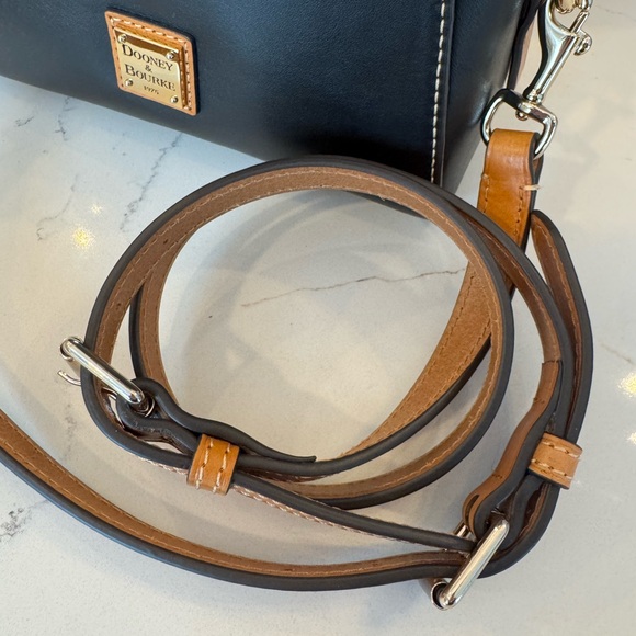 Dooney & Bourke Cameron Crossbody in Midnight Blue Leather - Picture 3 of 17
